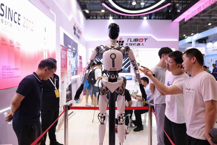 2024世界機(jī)器人大會“人模人樣”機(jī)器人秀絕技(圖4)