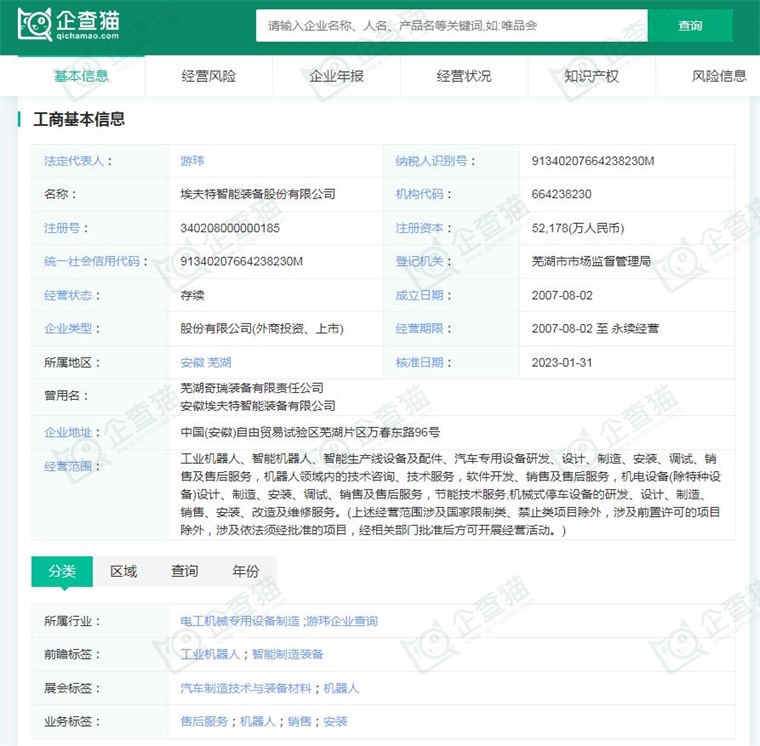 必一智能運動科技：2024年中國工業機器人行業供應鏈十大代表性企業：埃斯頓、新松機器人、拓斯達、埃夫特、新時達……(圖10)