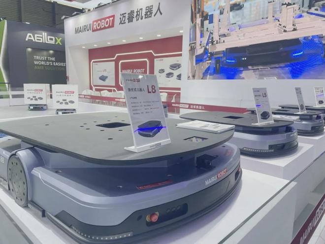 CeMAT2024邁睿機器人多款移動機器人與潛叉LF5全新登場(圖3)
