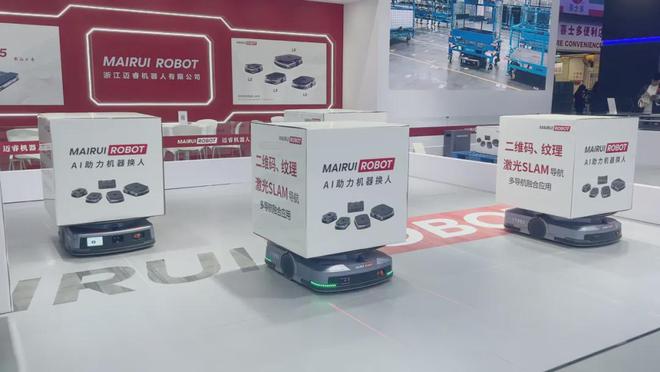 CeMAT2024邁睿機器人多款移動機器人與潛叉LF5全新登場(圖7)