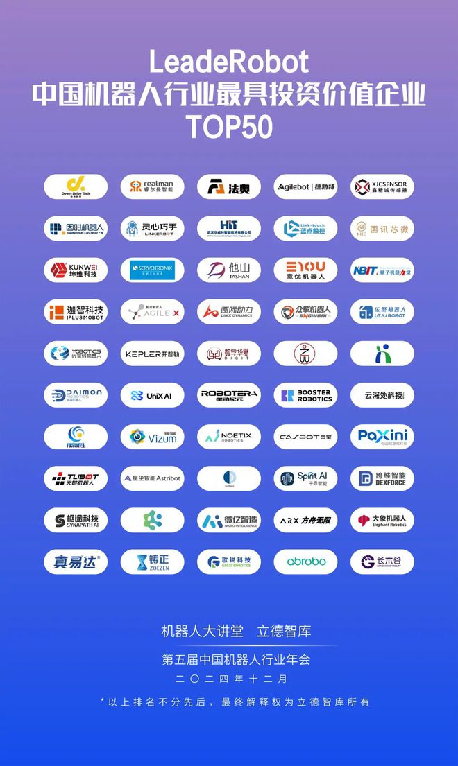 24大獎項3大榜單揭曉！2024LeadeRobot中國機器人行業頒獎典禮！(圖24)
